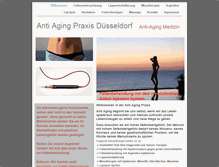 Tablet Screenshot of anti-aging-praxis.eu